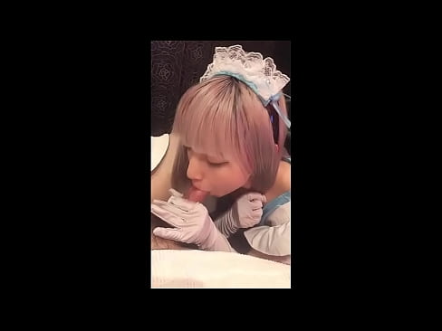❤️ Японскі ідал [маюка], французскі касцюм пакаёўкі, частка 1, мінет і дрочка з ласьёнам Шлюхі на be.xywewl.top ☑